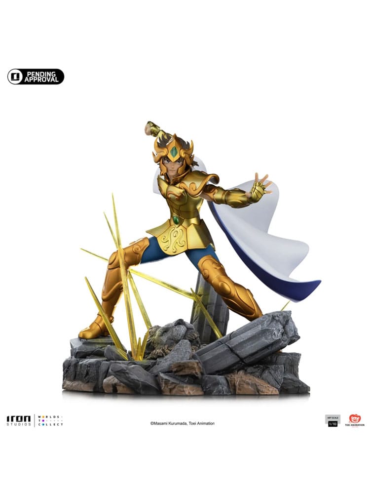 Saint Seiya Art Scale Statue 1/10 Leo Aiolia 24 cm - Damaged packaging