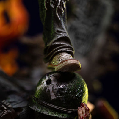 Iron Maiden Art Scale Statue 1/10 Eddie 50th Year Anniversary 22 cm