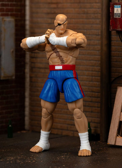 Ultra Street Fighter II: The Final Challengers Action Figure 1/12 Sagat 19 cm