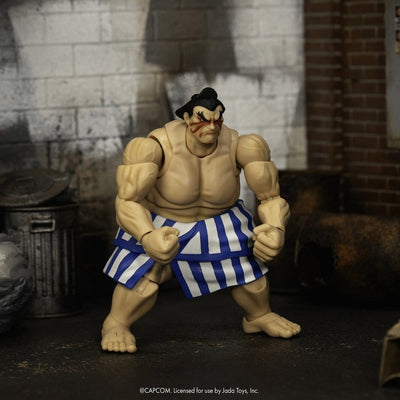 Ultra Street Fighter II: The Final Challengers Action Figure 1/12 E. Honda 16 cm - Damaged packaging
