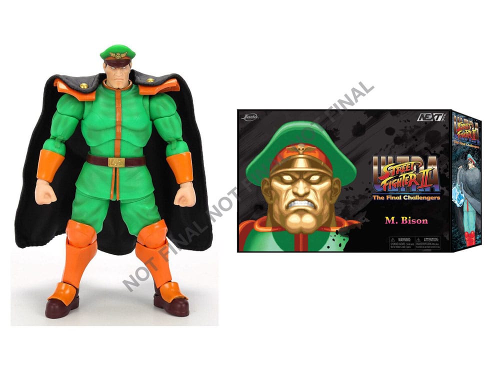 Ultra Street Fighter II: The Final Challengers Action Figure 1/12 M. Bison Deluxe 15 cm