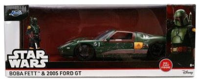 Star Wars Diecast Model 1:24 Boba Fett 2005 Ford GT