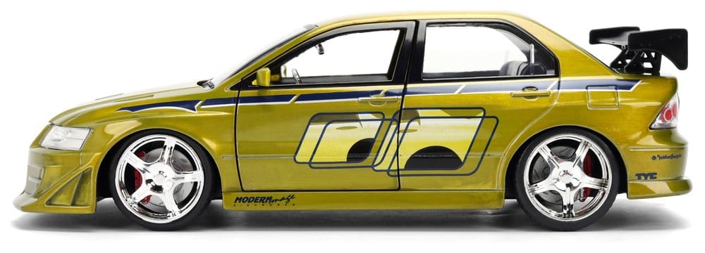 Fast & Furious Diecast Model 1/24 Anniversary Mitsubishi 9 cm