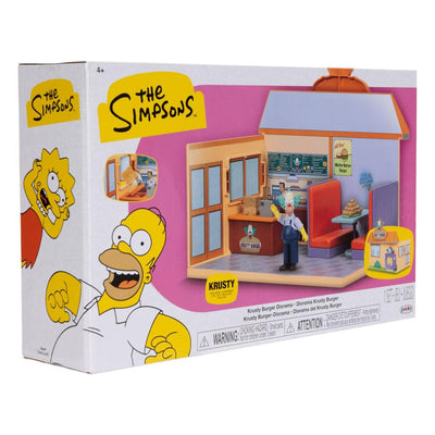 Simpsons Mini Figure Playset Krusty Burger