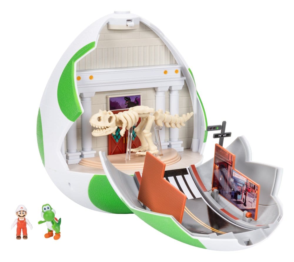 The Super Mario Galaxy Movie Playset with 2 Mini Figures Yoshi Egg