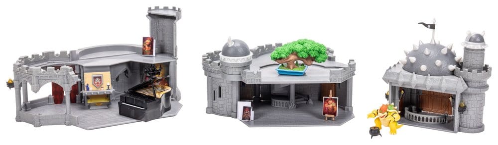 The Super Mario Galaxy Movie Deluxe Playset with 1 Mini Figure Bowser Castle