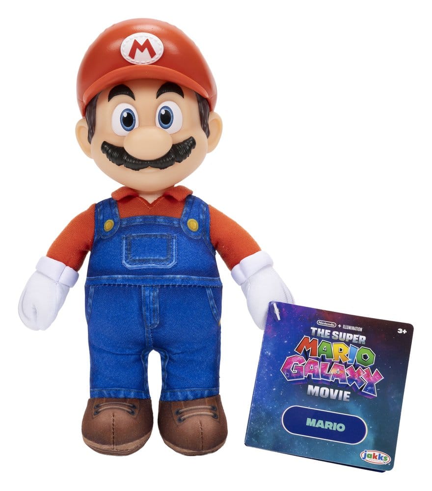 The Super Mario Galaxy Movie Plush Figure Mario 23 cm