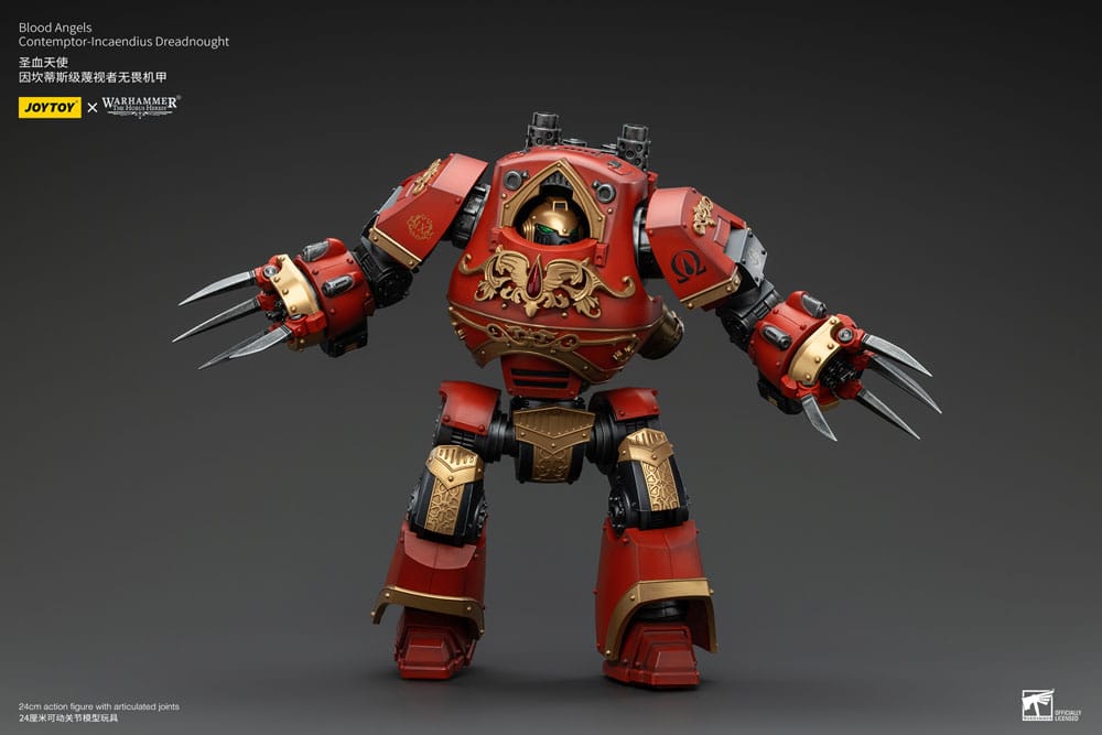 Warhammer The Horus Heresy Action Figure 1/18 Blood Angels Contemptor-Incaendius Dreadnought 24 cm - Damaged packaging