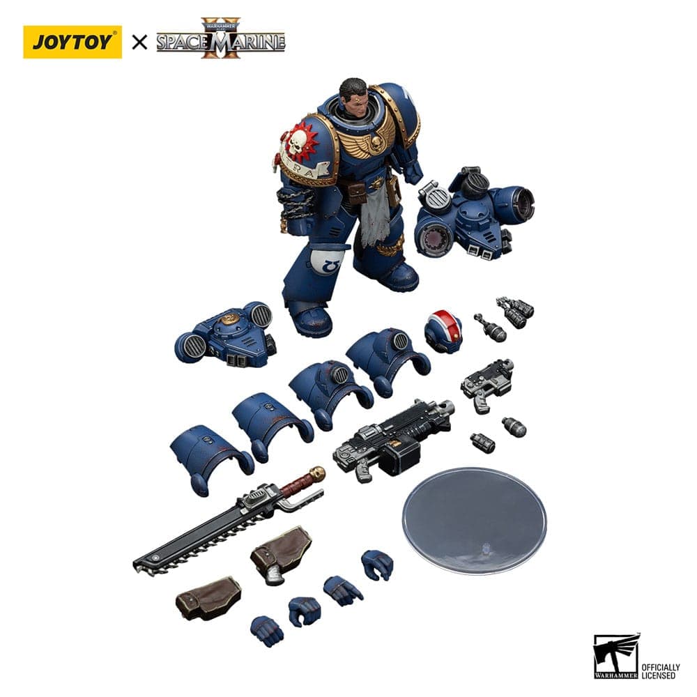 Warhammer 40,000: Space Marine 2 Action Figure Ultramarines Lieutenant Titus Collectors Edition 13 cm