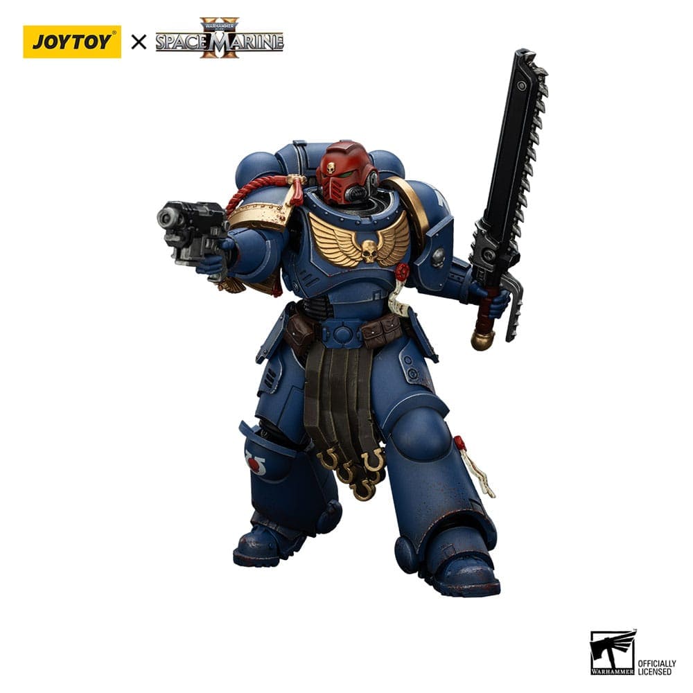 Warhammer 40,000: Space Marine 2 Action Figure Ultramarines Sergeant Gadriel Collectors Edition 13 cm