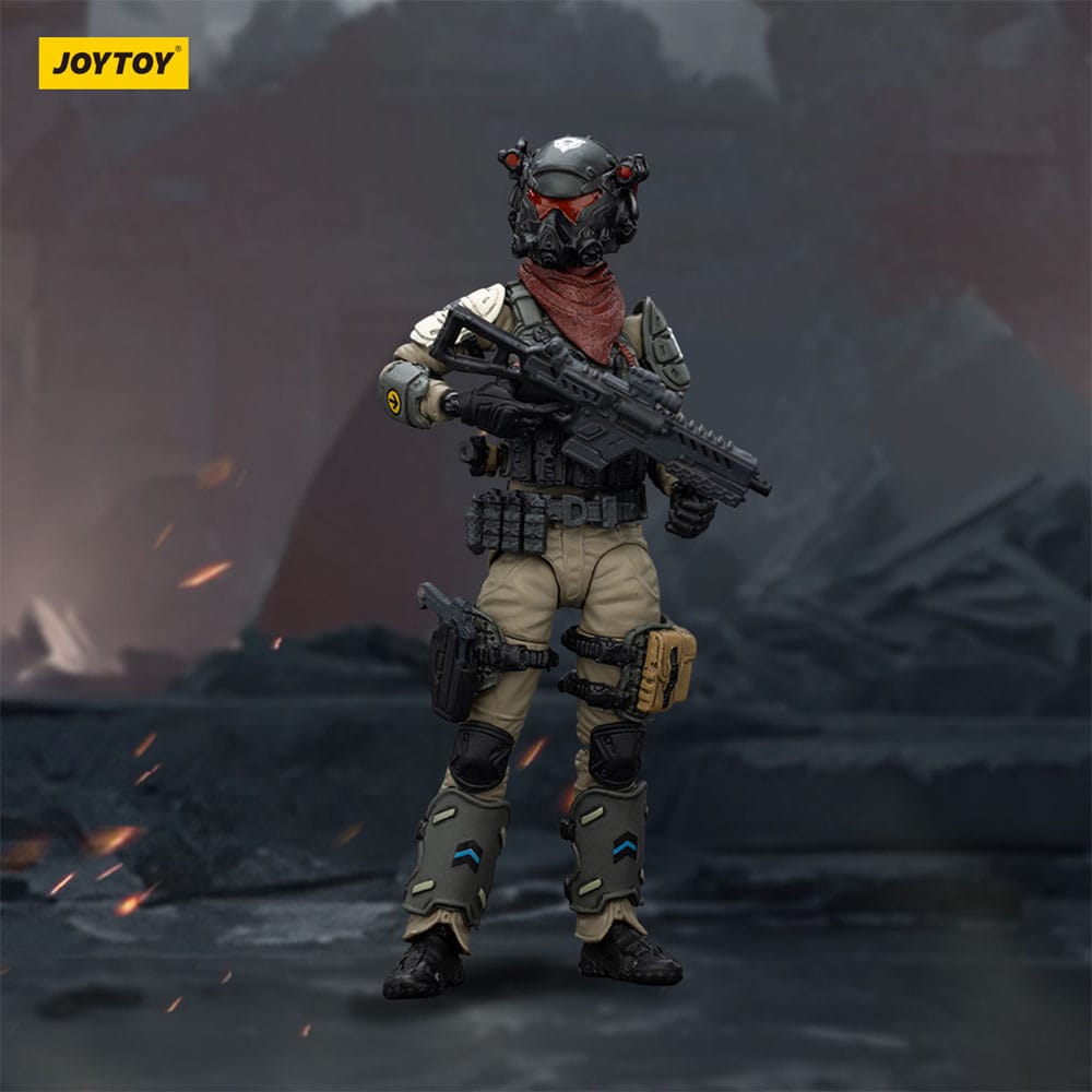 APOC Series Dark Source Action Figur Stellar Scar Assault Team Gravelgold 11 cm