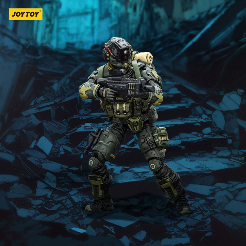 Steel Ride Corps Dark Source Action Figur Assaulter Rhett 7 cm