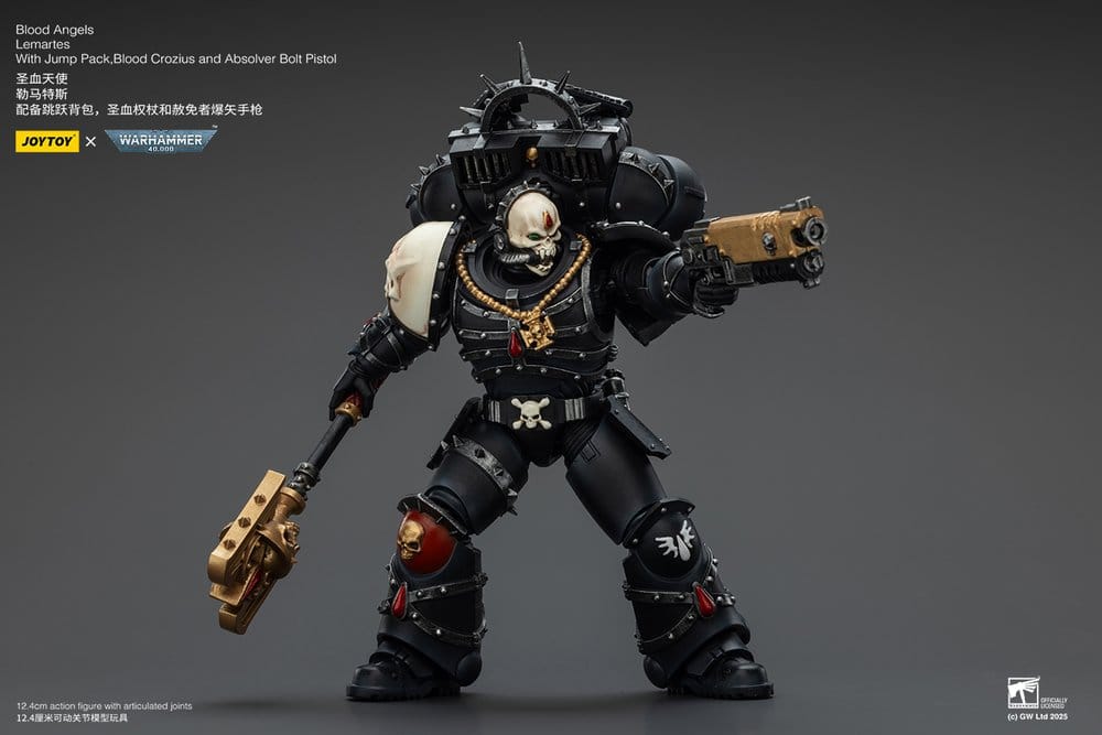 Warhammer 40,000 Action Figure Blood Angels Lemartes 12 cm