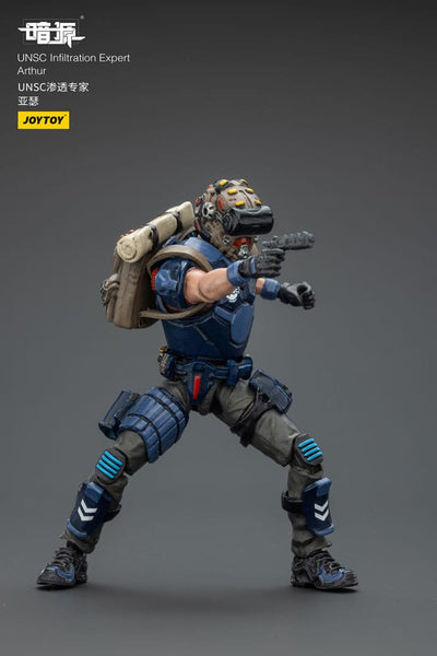 UNSC Dark Source Action Figur Infiltration Expert Arthur 7 cm
