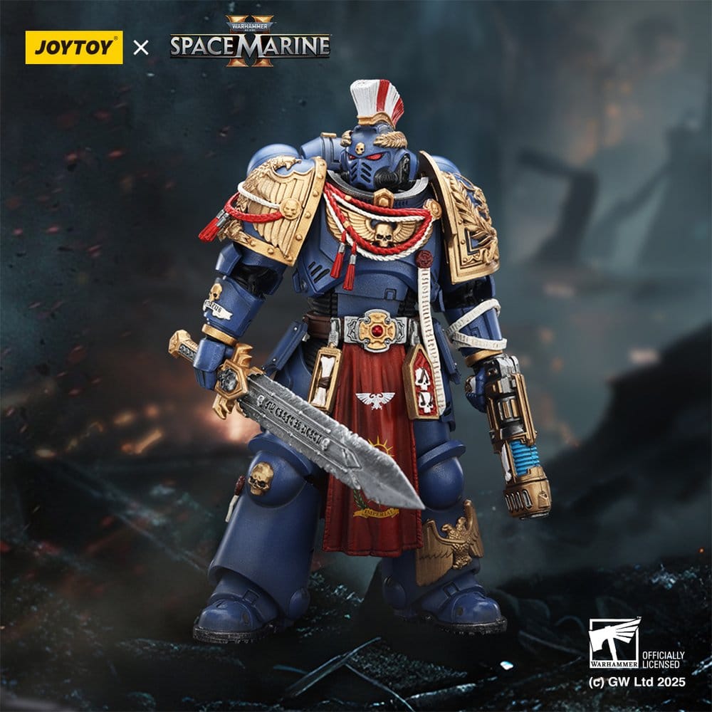 Warhammer 40,000 Action Figure Ultramarines Relic Primus Armour 12 cm