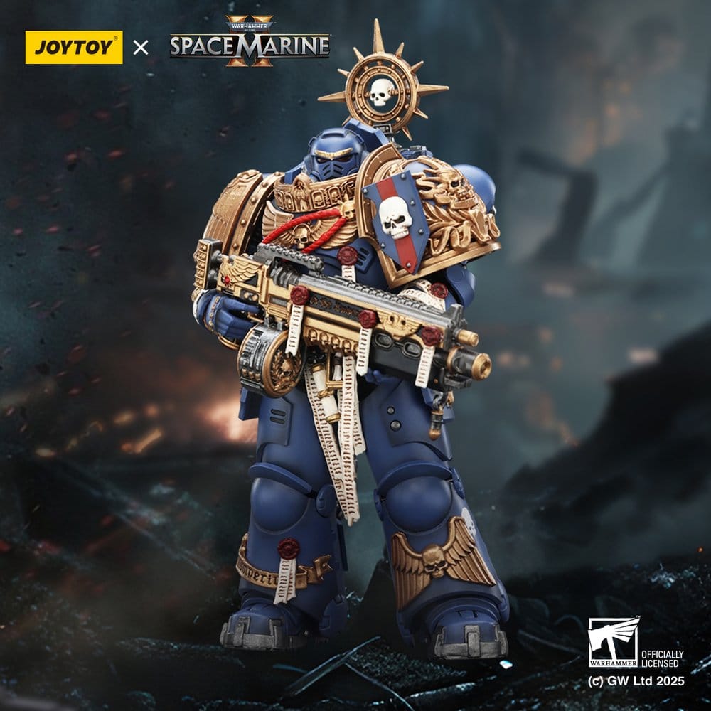 Warhammer 40,000 Action Figure Ultramarines Heavy Relic Primus Armor 13 cm