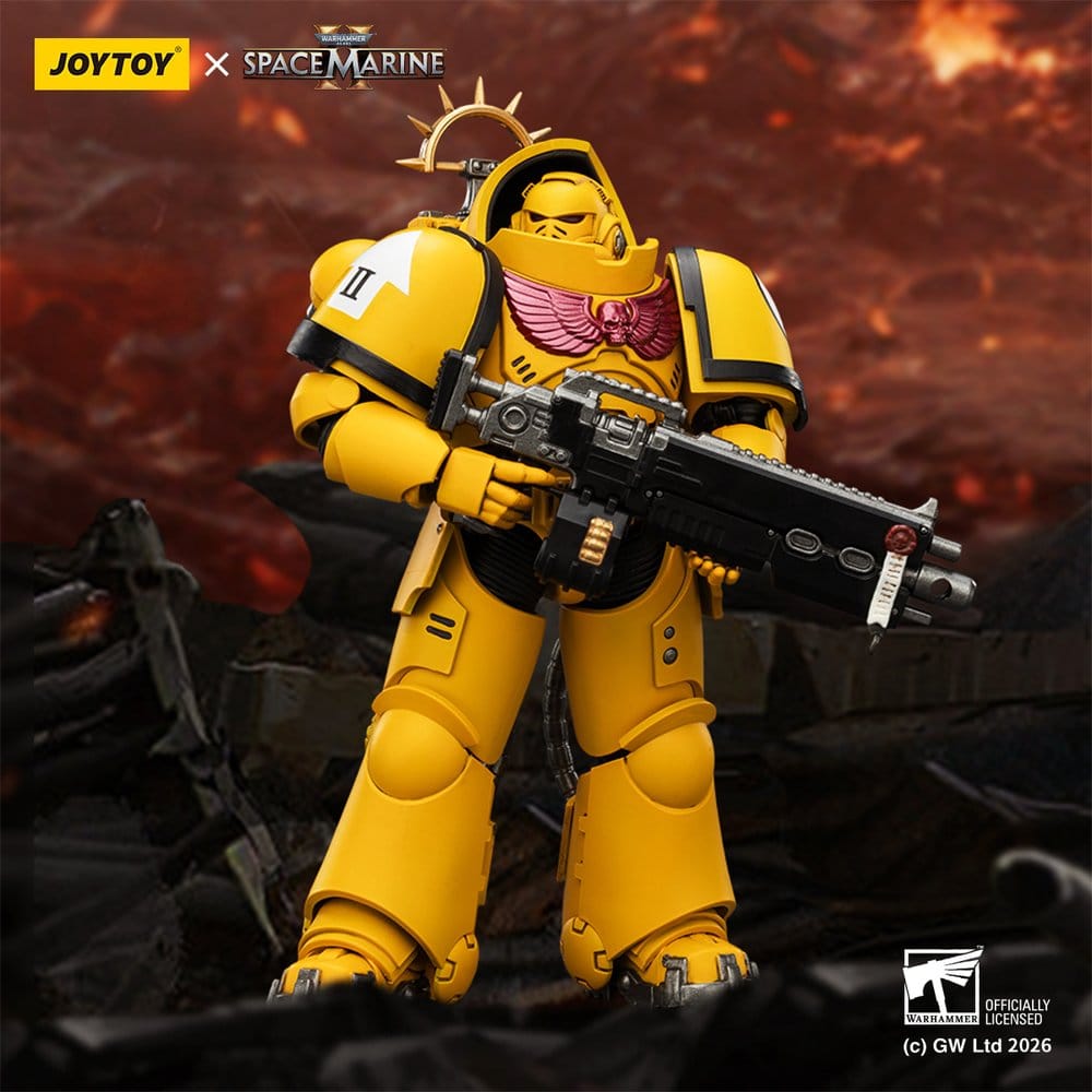 Warhammer 40,000 Action Figure Game Edition Imperial Fists Heavy Intercessor 13 cm