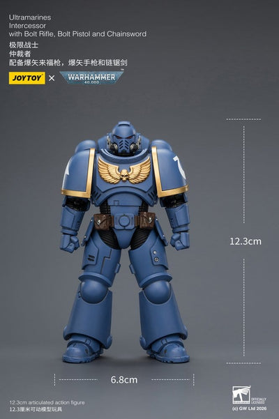 Warhammer 40,000 Action Figure Ultramarines Intercessor 12 cm