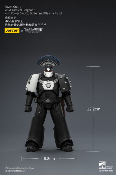Warhammer 40,000 Action Figure Raven Guard MkVI Tactical Sergeant 12 cm