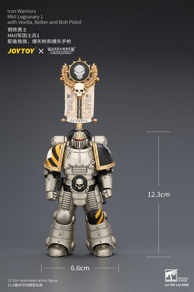 Warhammer The Horus Heresy Action Figure Iron Warriors MkII Legionary 1 12 cm