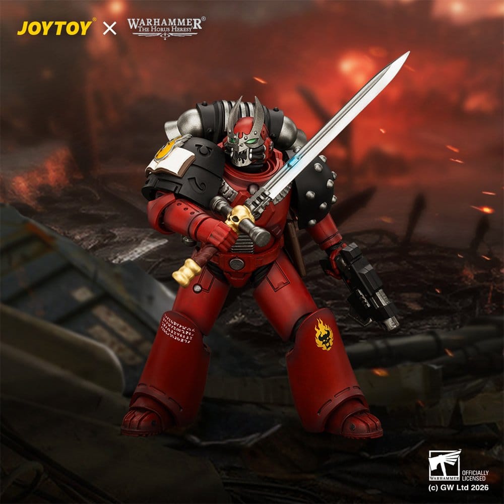 Warhammer The Horus Heresy Action Figure Word Bearers MkVI Tactical Sergeant 12 cm