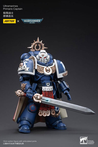 Warhammer 40k Action Figure 1/18 Ultramarines Primaris Captain 12 cm