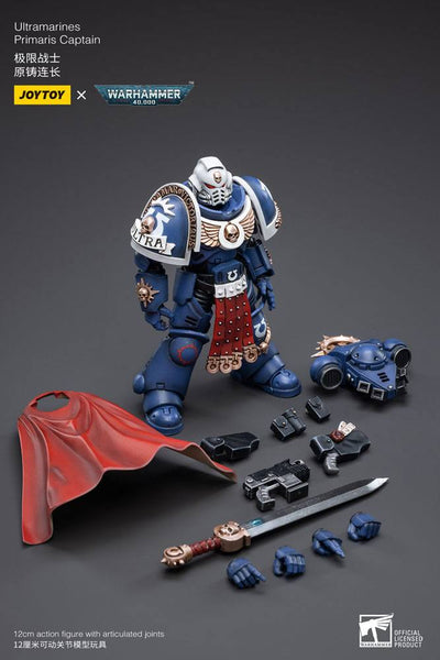 Warhammer 40k Action Figure 1/18 Ultramarines Primaris Captain 12 cm