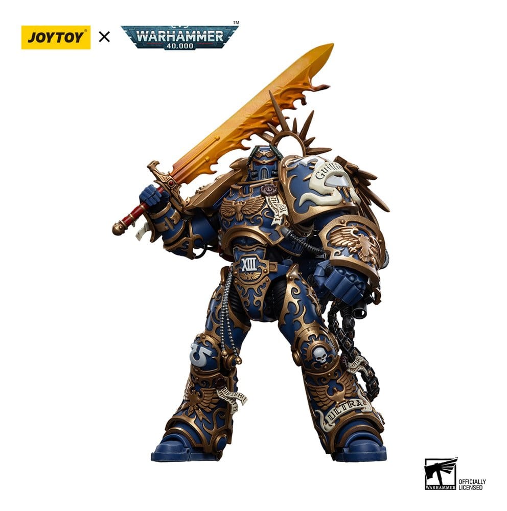 Warhammer 40k Action Figure 1/18 Ultramarines Primarch Roboute Guilliman 18 cm Reproduktion