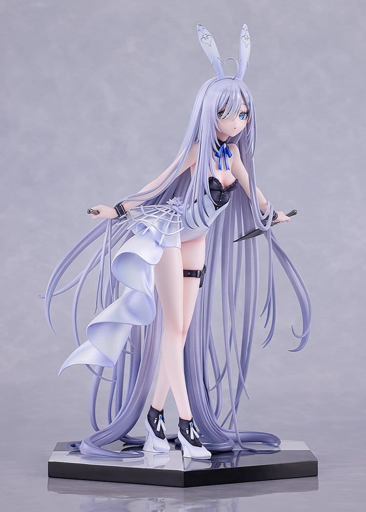 Playing Death Games to Put Food on the Table Wolf PVC Statue 1/7 Light Novel: Yuki Bunny Dress Ver. 25 cm