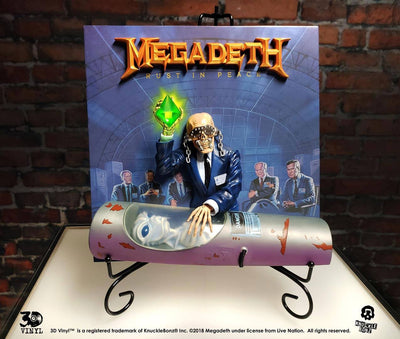 Megadeth 3D Vinyl Statue Rust In Peace 30 cm - Damaged packaging