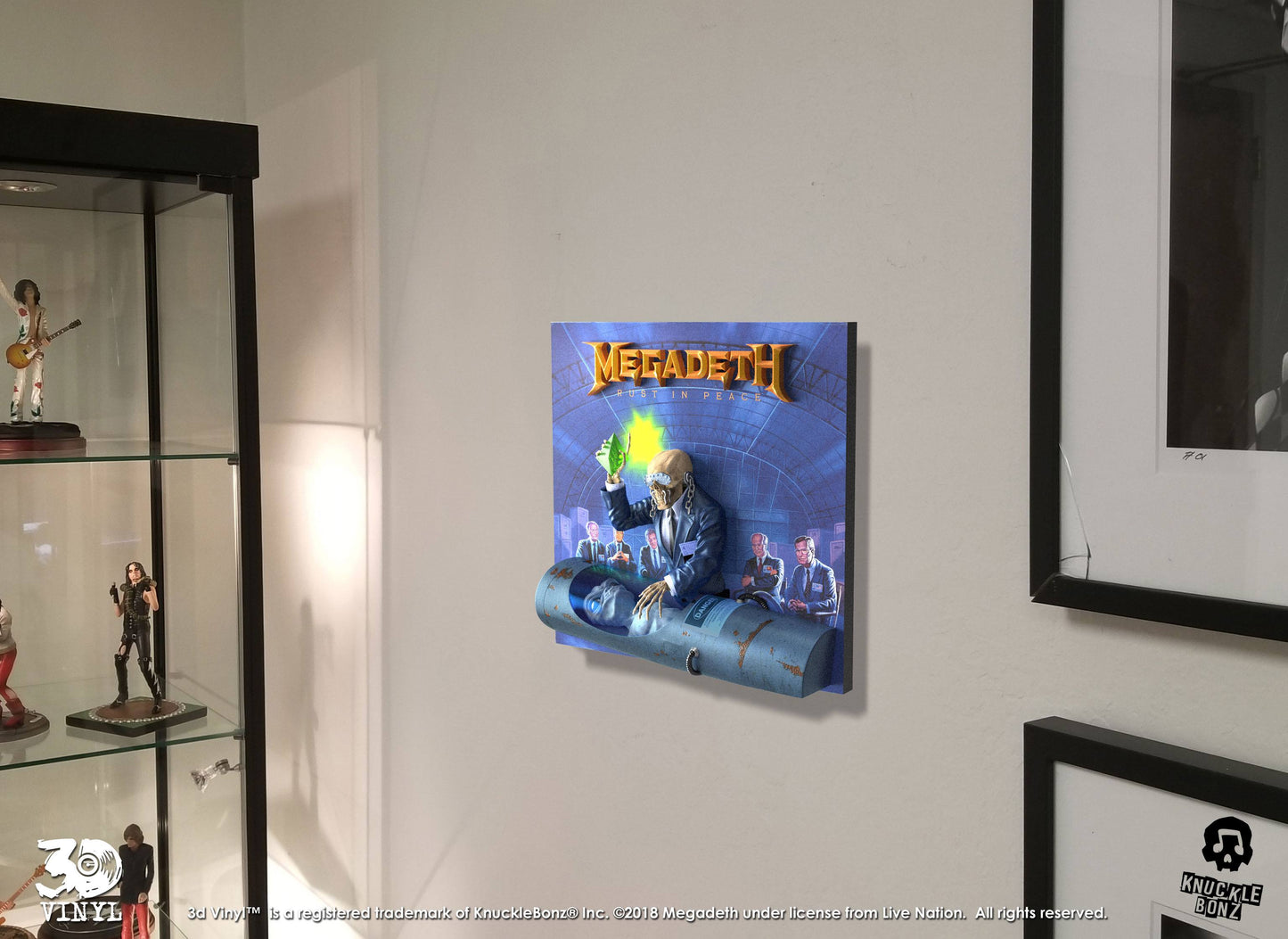 Megadeth 3D Vinyl Statue Rust In Peace 30 cm - Damaged packaging