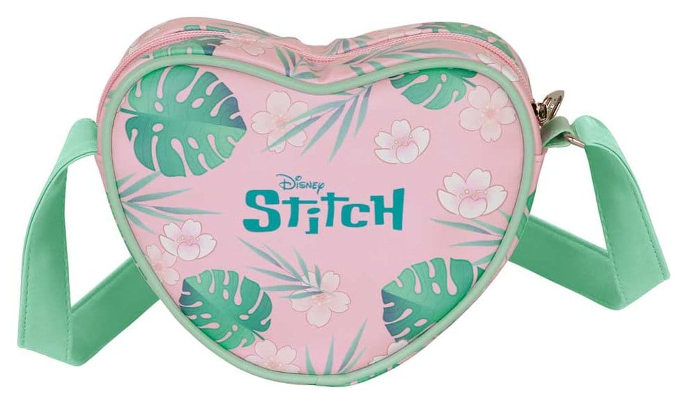 Lilo & Stitch Casual Heart Crossbody Bag Hug Pink