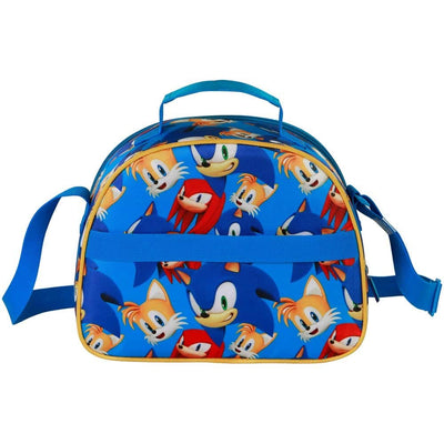 Sonic - The Hedgehog 3D Lunch Bag SEGA Go Blue