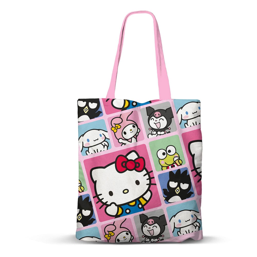 Sanrio FAN Tote Bag Hello Kitty Panels