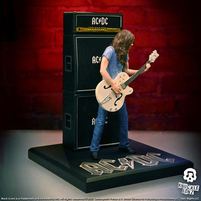 AC/DC Rock Iconz Statue Malcolm Young II 23 cm - Damaged packaging