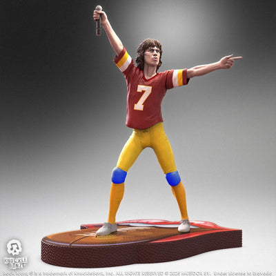 Rolling Stones Rock Iconz Statue Mick Jagger US Tour 1981 (Burgundy Jersey) 22 cm