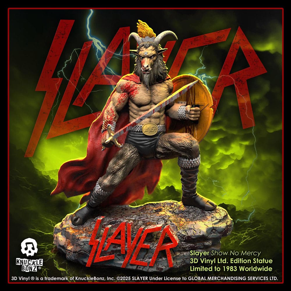 Slayer 3D Vinyl Statue Show No Mercy Minotaur 22 cm - Damaged packaging