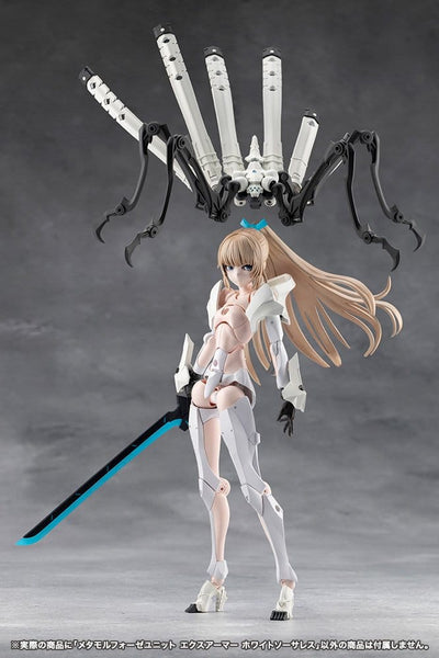 Megalomaria Unlimited Universe Plastic Model Kit Accessory Set Metamorphose Unit Exarmor White Sorceress