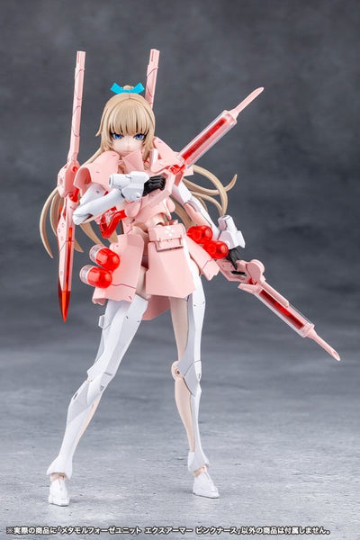 Megalomaria Unlimited Universe Plastic Model Kit Accessory Set Metamorphose Unit Exarmor Pink Nurse