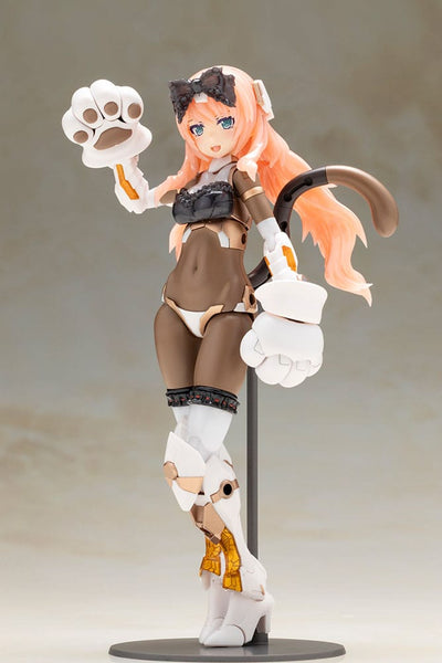 Frame Arms Girl Plastic Model Kit Durga I Cat Armor Ver. Calico 16 cm