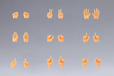 Megami Device M.S.G. Plastic Model Kit 1/1 09 Hand Set Skin Color E