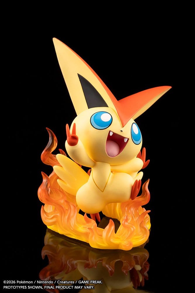 Pokémon ARTFX J PVC Figure 1/8 Hilbert with Victini 20 cm