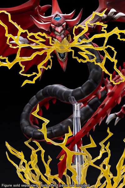 Yu-Gi-Oh! PVC Statue Accessories Slifer the Sky Dragon Egyptian God Expansion Parts Set - Damaged packaging