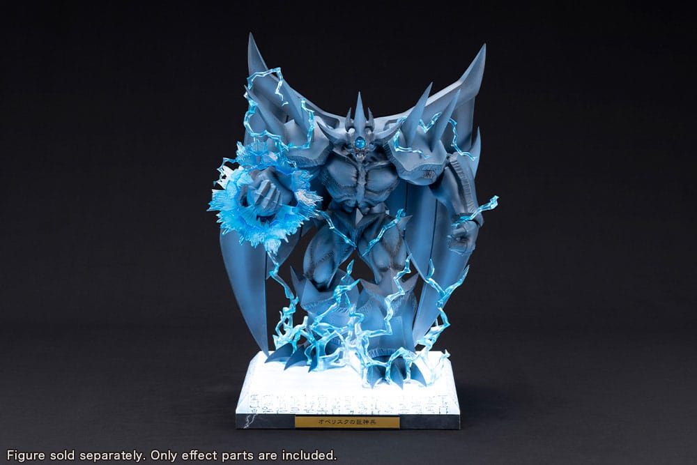 Yu-Gi-Oh! PVC Statue Accessories Obelisk the Tormentor Egyptian God Expansion Parts Set - Damaged packaging