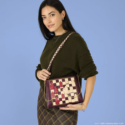 Harry Potter by Loungefly Crossbody Wizard Chess with Playable Pieces