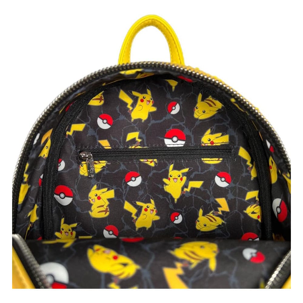 Pokémon by Loungefly Mini Backpack World 1-1 Sequin Pikachu Cosplay