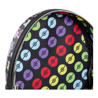 Pokémon by Loungefly Mini Backpack Multi Character All Over Print