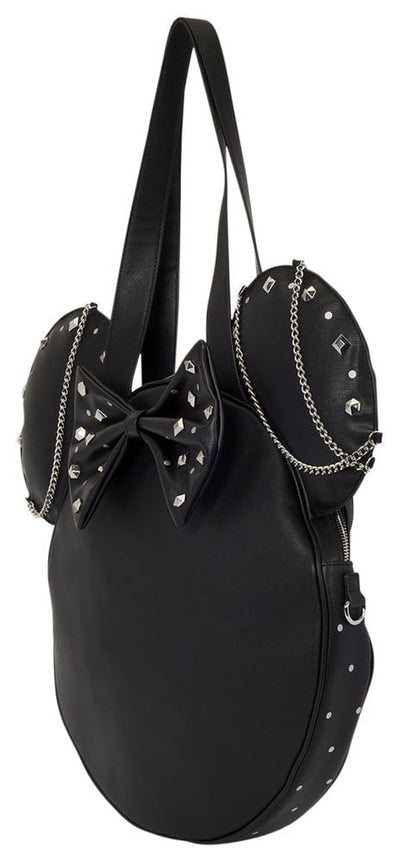 Minnie Mouse by Loungefly Canvas Tote Bag Studs & Chains