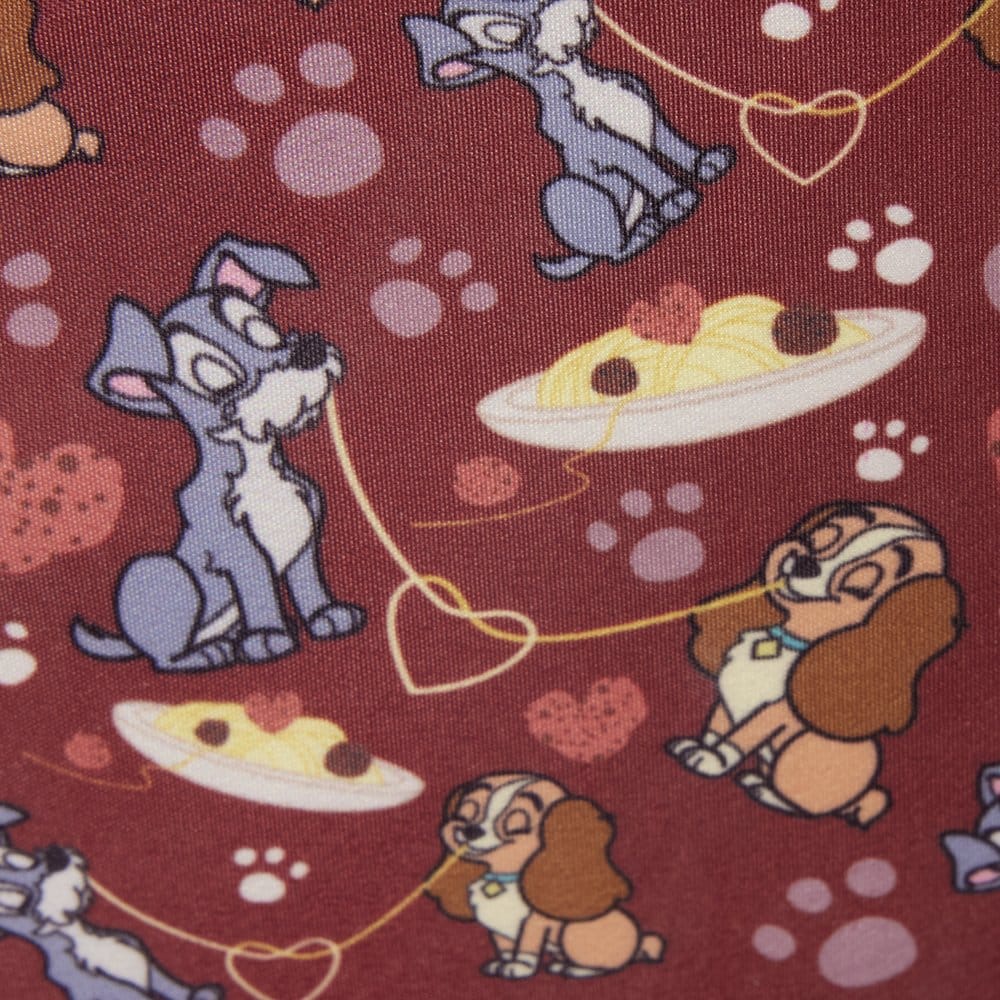 Disney by Loungefly Crossbody Lady & the Tramp Spaghetti Dinner
