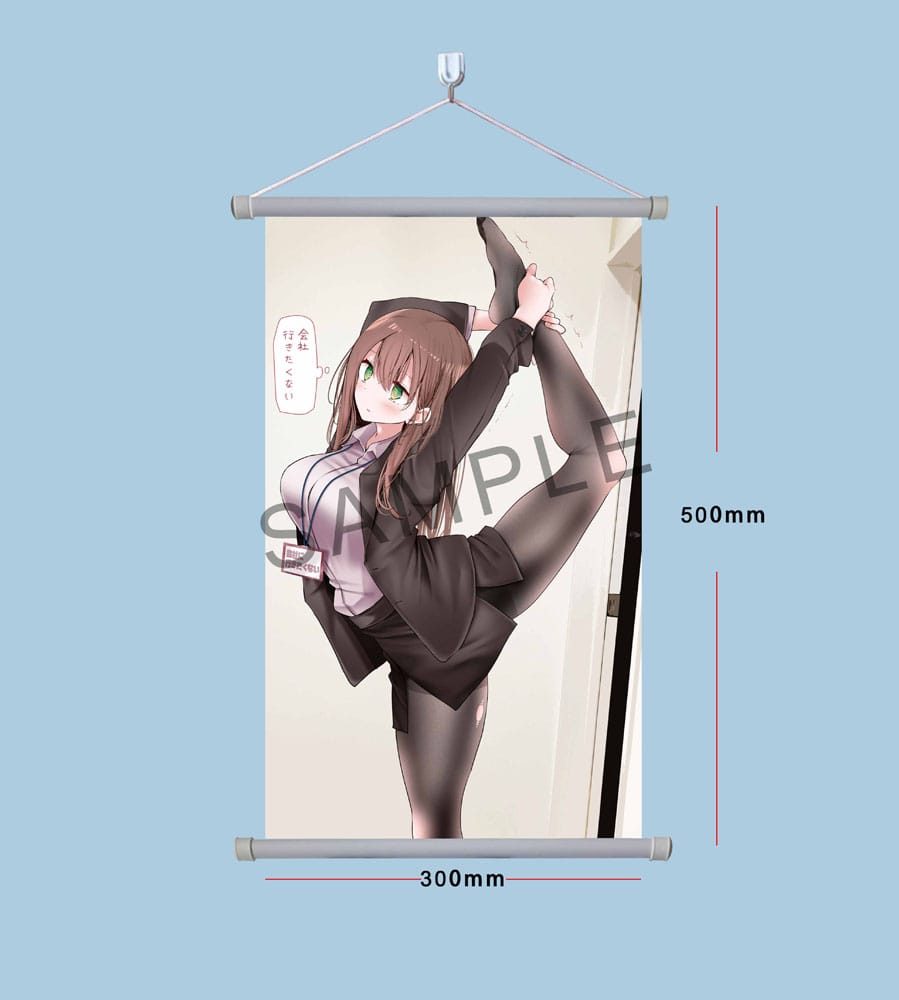 Original Character PVC Statue 1/6 OL-chan Who Doesn't Want to Go to Work White Ver. Deluxe Edition 26 cm